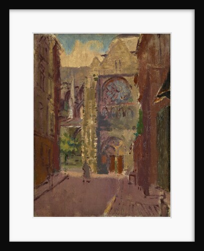 La Rue Pecquet, Dieppe by Walter Richard Sickert